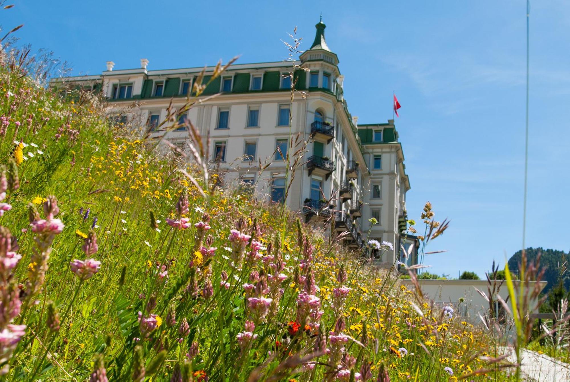Grand Hotel Kronenhof Pontresina Kültér fotó