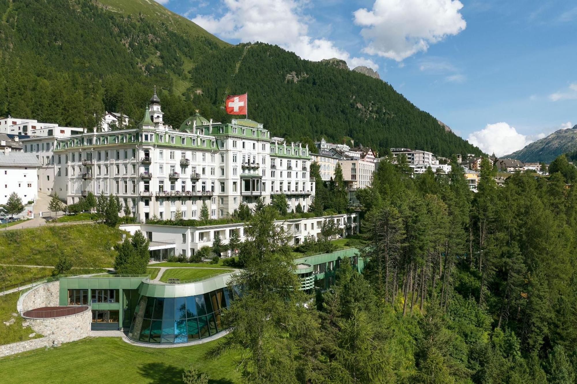 Grand Hotel Kronenhof Pontresina Kültér fotó